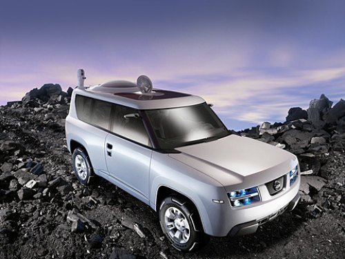 Концепт-кар Nissan Terranaut — внедорожник для археологов, вмещающий трёх человек и…