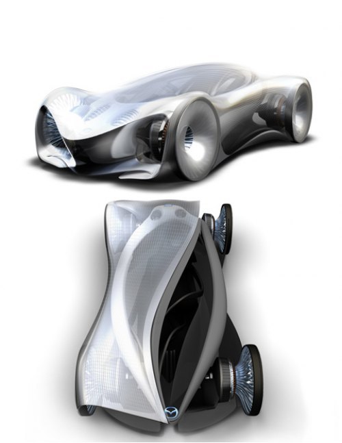 Юному конструктору купе Mazda Souga не надо заботиться о размещении информационно-навигационных…