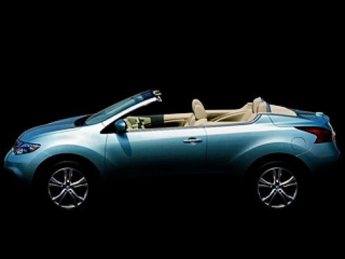 Пока доступно только одно изображение кабриолета Nissan Murano, которое было выложено на страничке…