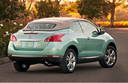 Заказывая новый кросс-кабриолет Nissan Murano, американцы cмогут выбрать один из шести окрасов…