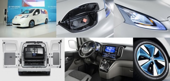Близкий к серийной версии концепт e-NV200 компания показала осенью 2012 года в Ганновере.