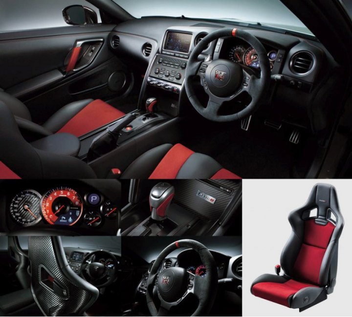 В интерьере главным изменением стали новые спортивные сиденья Recaro.