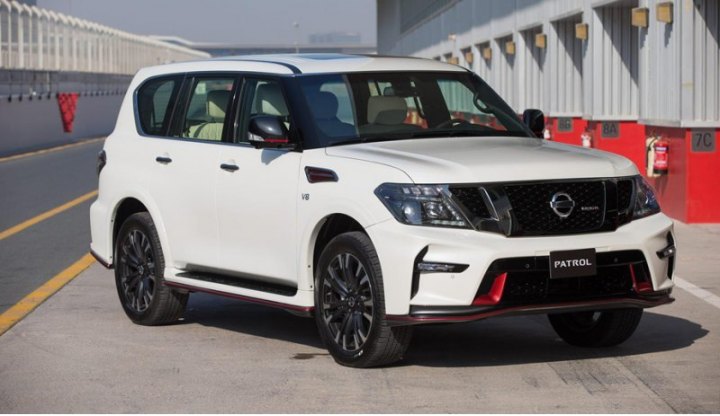 Гиганту Patrol разработчики подарили кованые колесные диски Nismo Rays диаметром 22 дюйма,…
