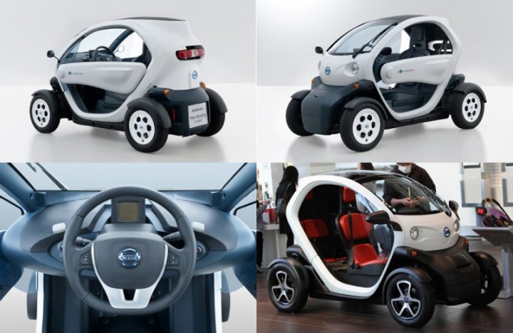 Сити-кар NNMC — перелицованная копия квадрицикла Renault Twizy. Первый вариант электрокара японцы…
