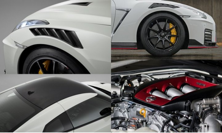 Из углеволокна в GT-R Nismo сделаны бамперы, передние крылья, капот, крыша, боковые накладки на…
