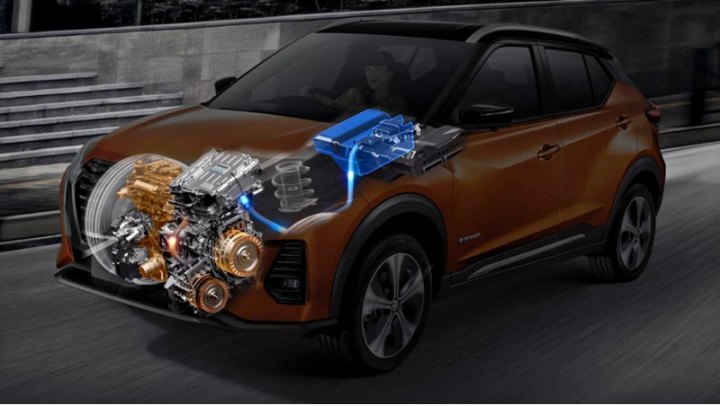 Бензиновая «тройка» 1.2 (79 л.с., 103 Н·м) нужна системе e-Power исключительно в роли генератора…