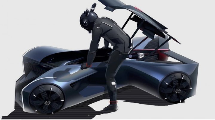 «Носимая машина» (wearable machine) управляется через «подключение мозга к компьютеру» посредством…