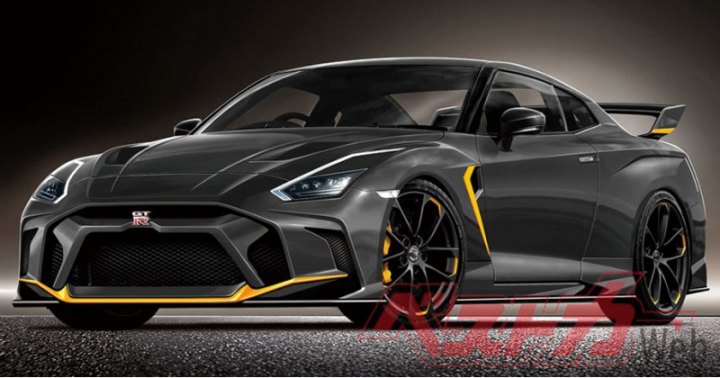 А тут — прогноз внешности прощальной лимитированной модели R35 GT-R Final Edition.