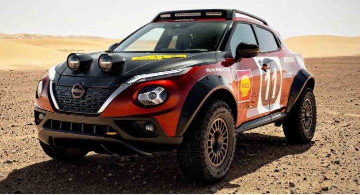 Nissan показал уникальный экземпляр раллийного Juke