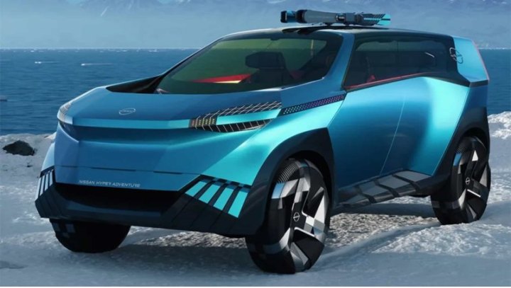 Nissan показал новый полностью электрический внедорожник, который представят совсем скоро