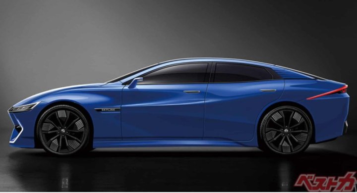 Рендер нового Nissan Skyline