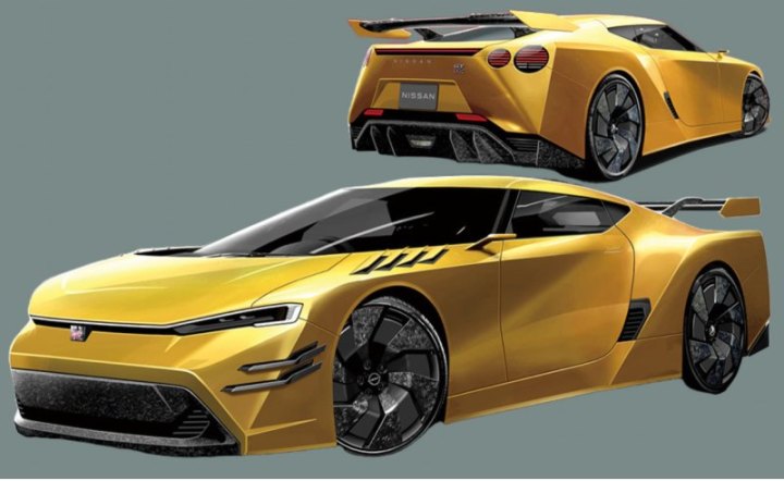 Новейший Nissan GT-R (R36) показан на первых изображениях