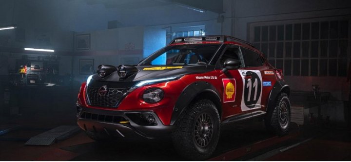 Компания Nissan показала концепт раллийного Nissan Juke Hybrid Rally Tribute