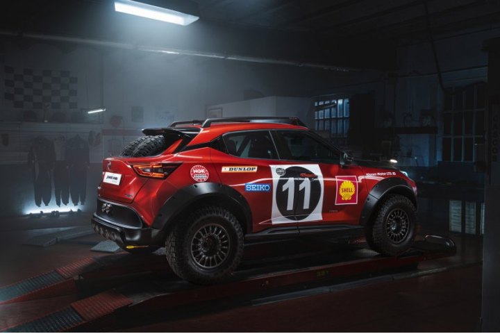 Nissan Juke Hybrid Rally Tribute - это разовый проект, не предназначенный для серийного…