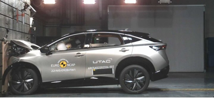Nissan Ariya получил высший рейтинг безопасности Euro NCAP