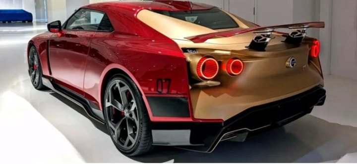 Дизайнер Italdesign представил Nissan GT-R50 в цветах костюма Железного человека за 1,1 млн долларов