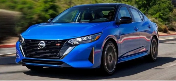 Компания Nissan представила обновленный дизайн Nissan Sentra 2024 в новой версии SR