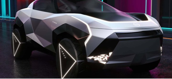 Nissan представил смелый концептуальный кроссовер Hyper Punk в стиле оригами