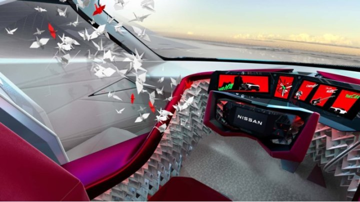 С этой целью Nissan установил на борт камеры, которые фиксируют окрестности автомобиля, а затем с…