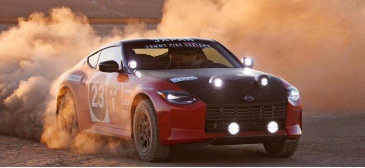 Подготовленный для ралли Nissan Z покажут на выставке SEMA