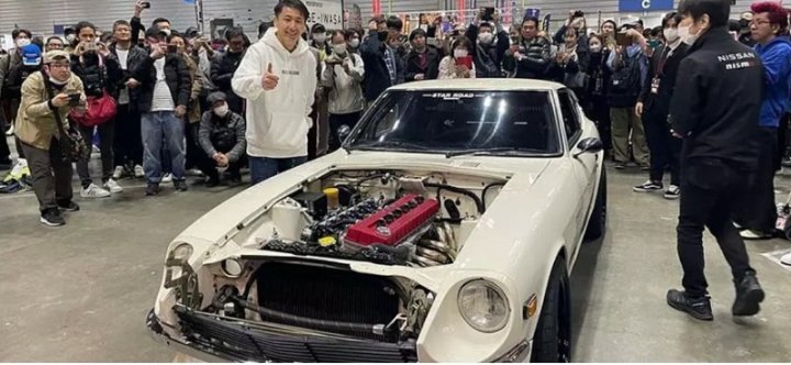 Гоночное подразделение Nissan создало новый двигатель для спорткара Fairlady Z 70-ых годов