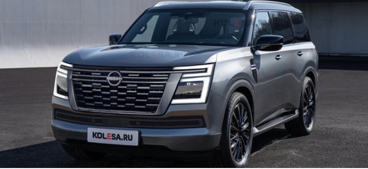 Внедорожник Nissan Patrol следующей генерации показали на новых изображениях