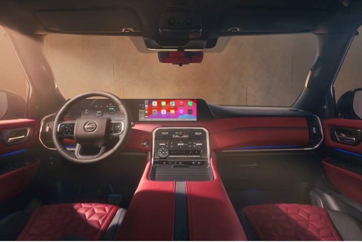 В роли мотора выступает 3,5-литровый V6 - такой же у премиального Infiniti QX80. Только мощность у…