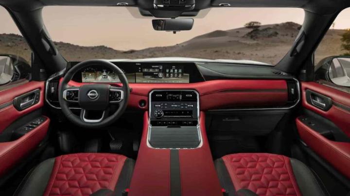 Салон нового поколения Nissan Patrol