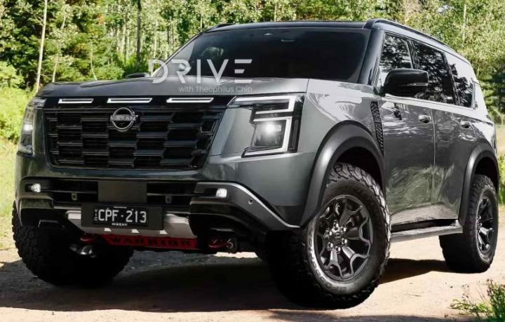 Неофициальный рендер нового Nissan Patrol Warrior