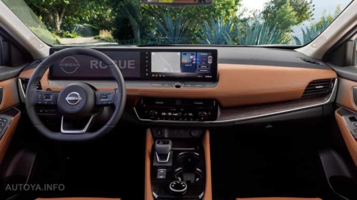 Спекулятивный рендер интерьера обновленного Nissan X-Trail/Rogue