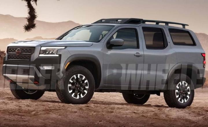Спекулятивный рендер нового внедорожника Nissan Xterra