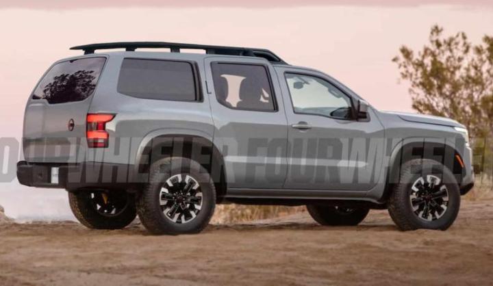 Спекулятивный рендер нового внедорожника Nissan Xterra