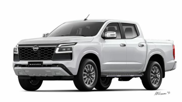 Неофициальный рендер нового поколения Nissan Navara