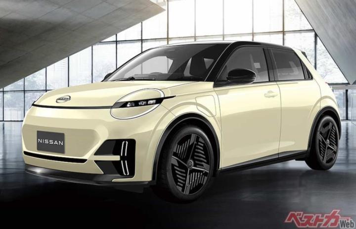 Спекулятивное изображение нового поколения Nissan March