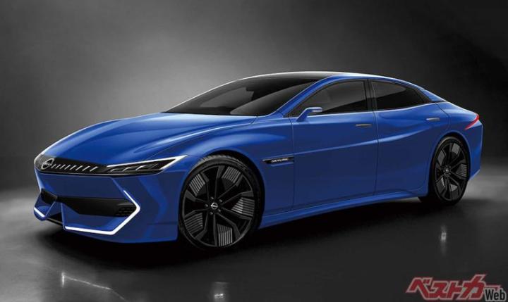 Неофициальный рендер нового поколения Nissan Skyline (кузов седан)