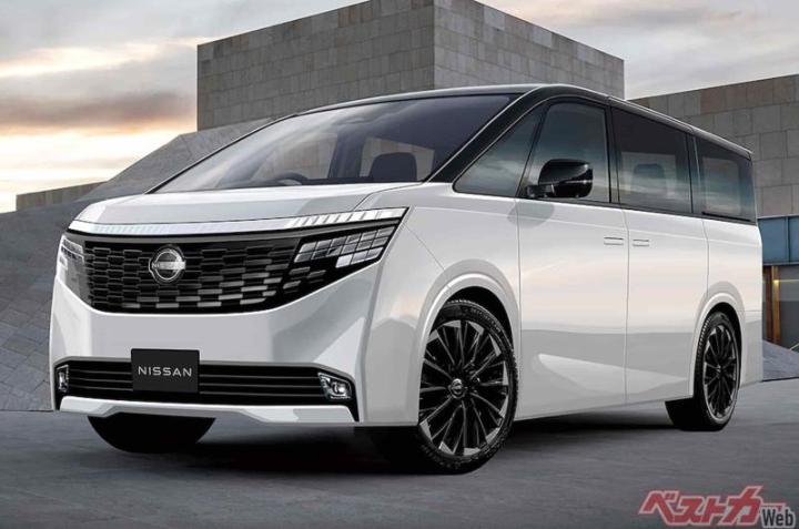 Неофициальный рендер Nissan Elgrand нового поколения