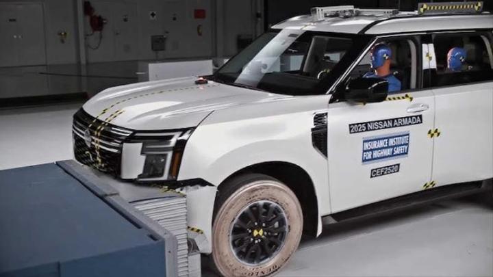 Краш-тест Nissan Armada 2025