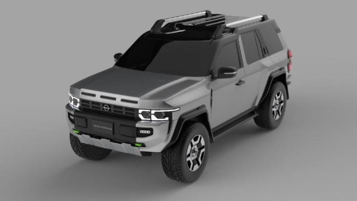 Неофициальный рендер внедорожника Nissan Xterra нового поколения