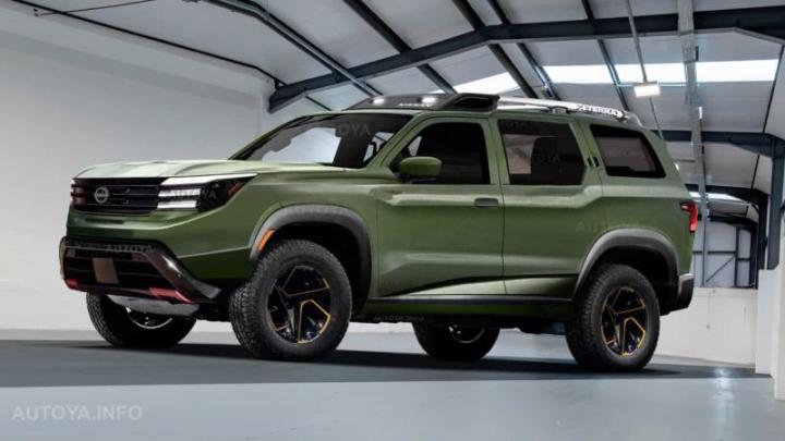 Спекулятивный рендер нового поколения Nissan Xterra