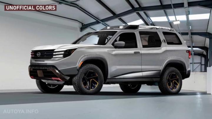Спекулятивный рендер нового поколения Nissan Xterra