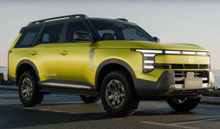 Неофициальный рендер нового поколения Nissan Terrano