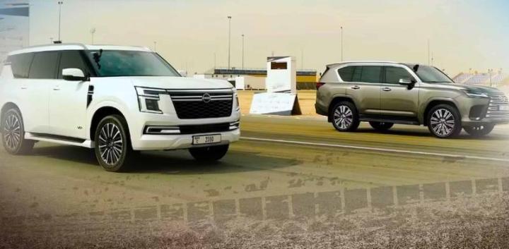 Lexus LX против Nissan Patrol: кто быстрее