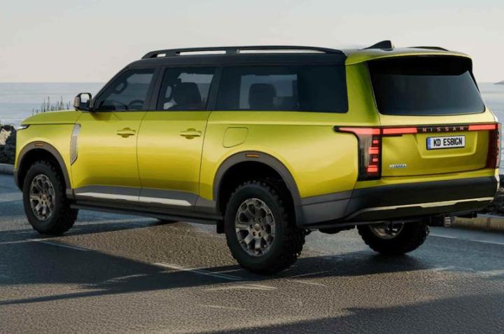Спекулятивный рендер возрожденного внедорожника Nissan Xterra