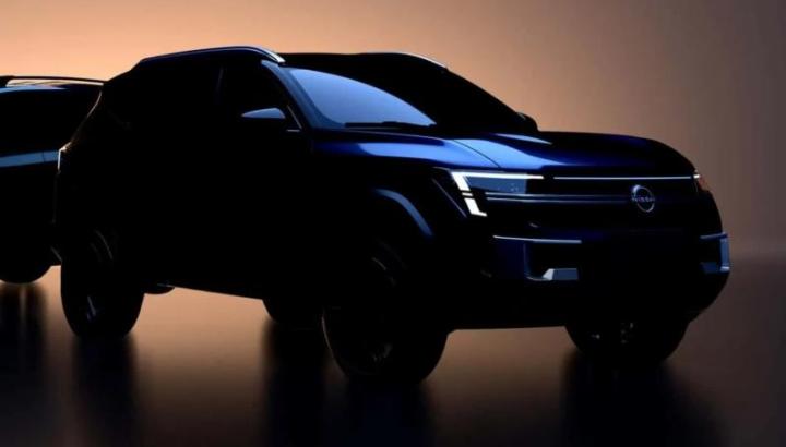 Официальный тизер нового кроссовера Nissan на базе Duster