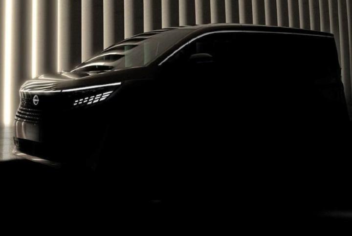 Официальный тизер нового Nissan Elgrand