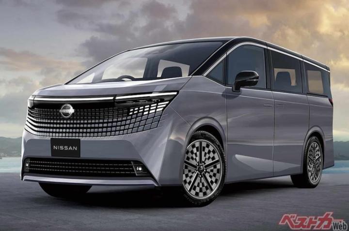 Новое поколение Nissan Elgrand (спекулятивный рендер BestCar)