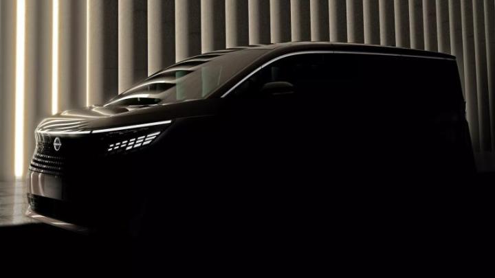 Официальный тизер нового Nissan Elgrand