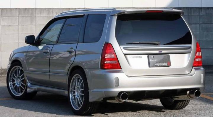 Subaru Forester SG9 с мотором мощностью свыше 600 лошадиных сил