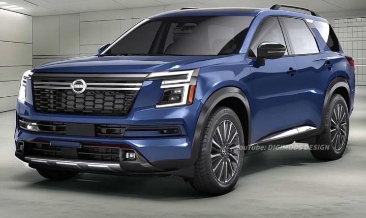 Неофициальный рендер нового Nissan Pathfinder