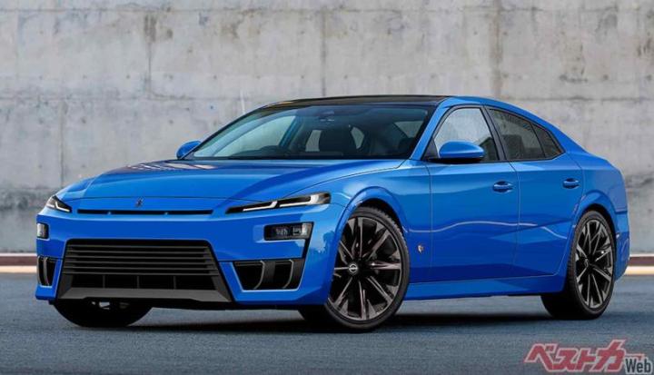 Неофициальный рендер нового поколения Nissan Skyline